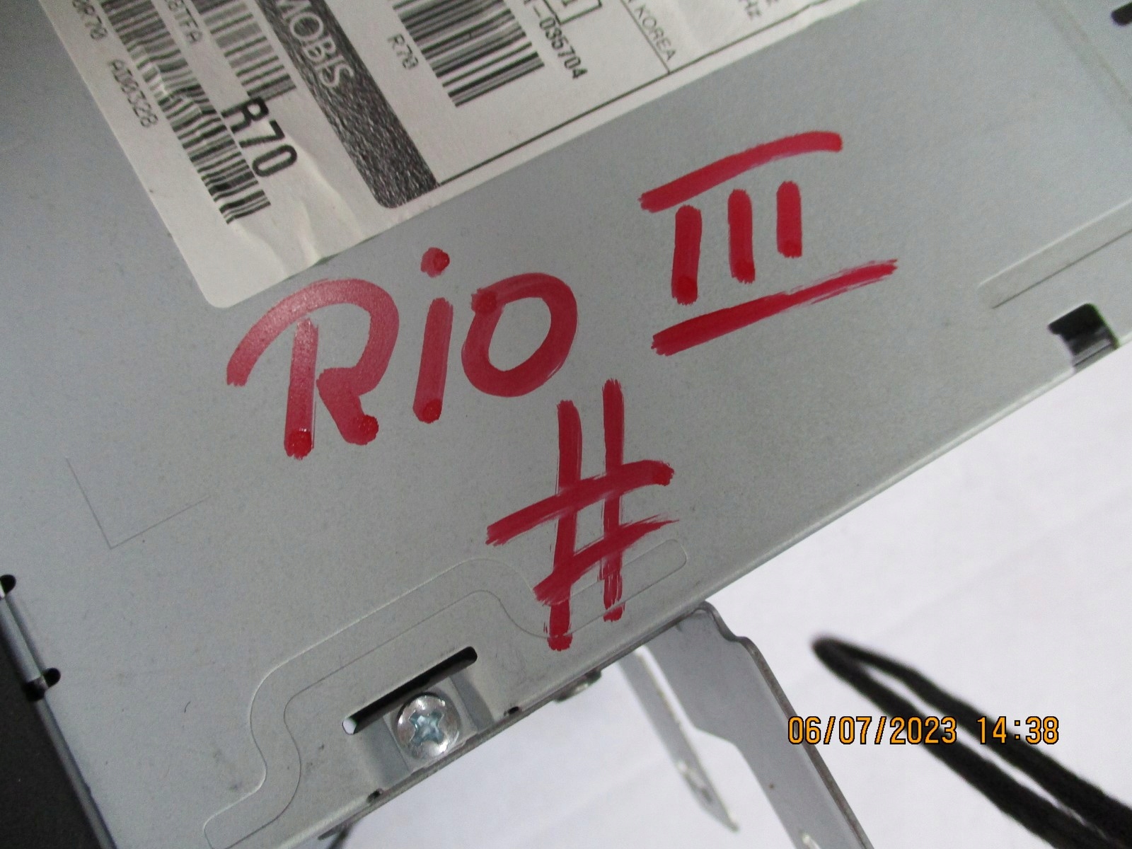 RADIO KIA RIO III 11R