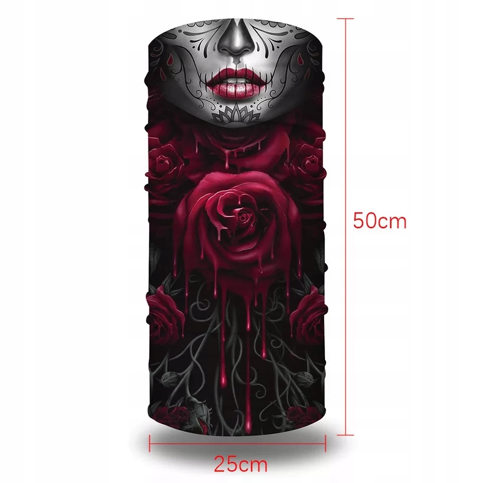 BANDANA SZALIK KOMIN CHUSTA APASZKA MUERTOS 03 Rozmiar uniwersalny