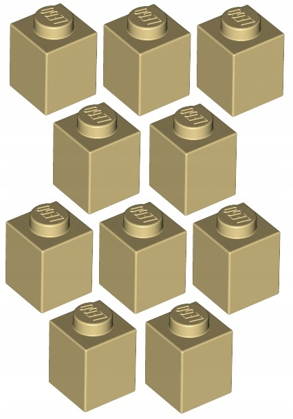 

Lego Klocek 1x1 Beżowy/Tan (3005/4113915) x10