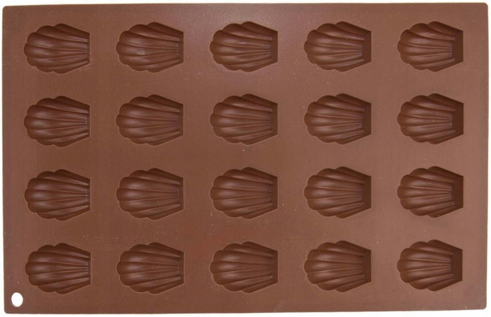 FOREMKA SILIKONOWA NA CZEKOLADKI PRALINKI LÓD 29x17cm OLDMAN muszle FORMA EAN (GTIN) 5713370083430