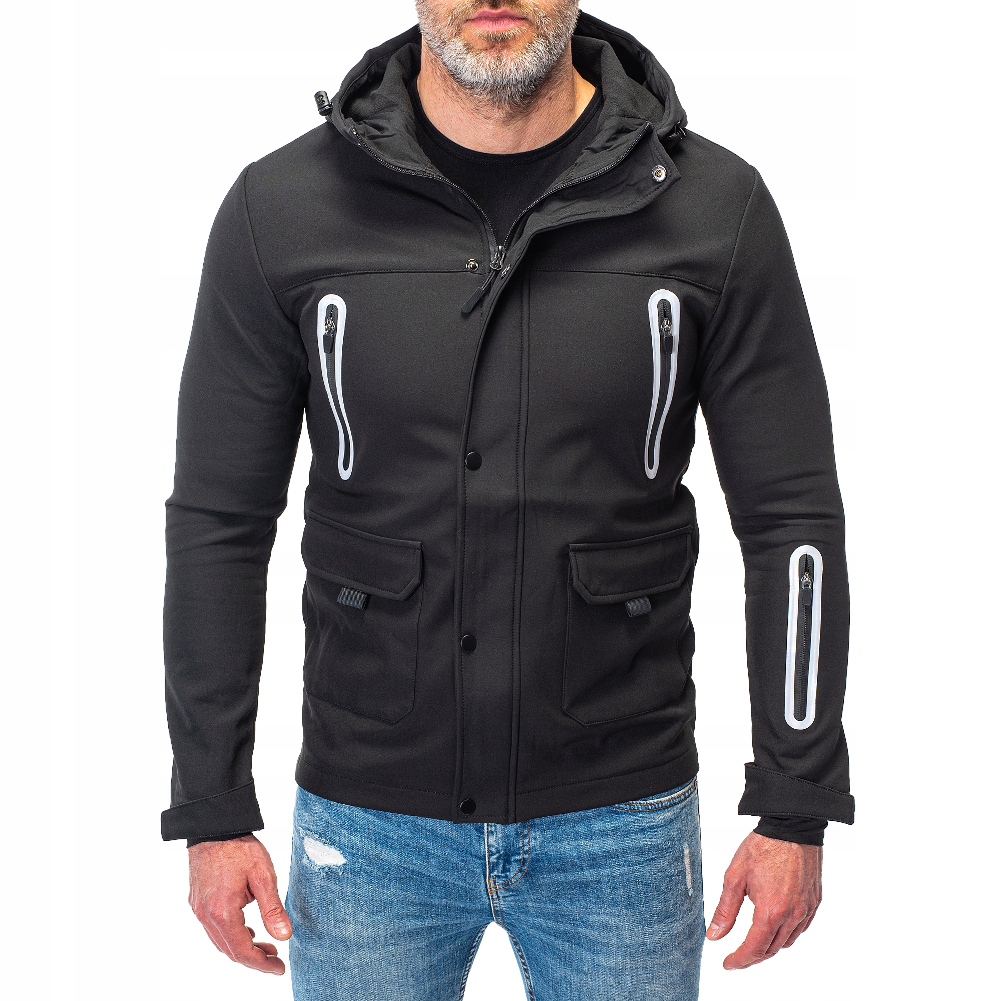 HM186 roz. XXL Męska Kurtka Softshell Przejściowy