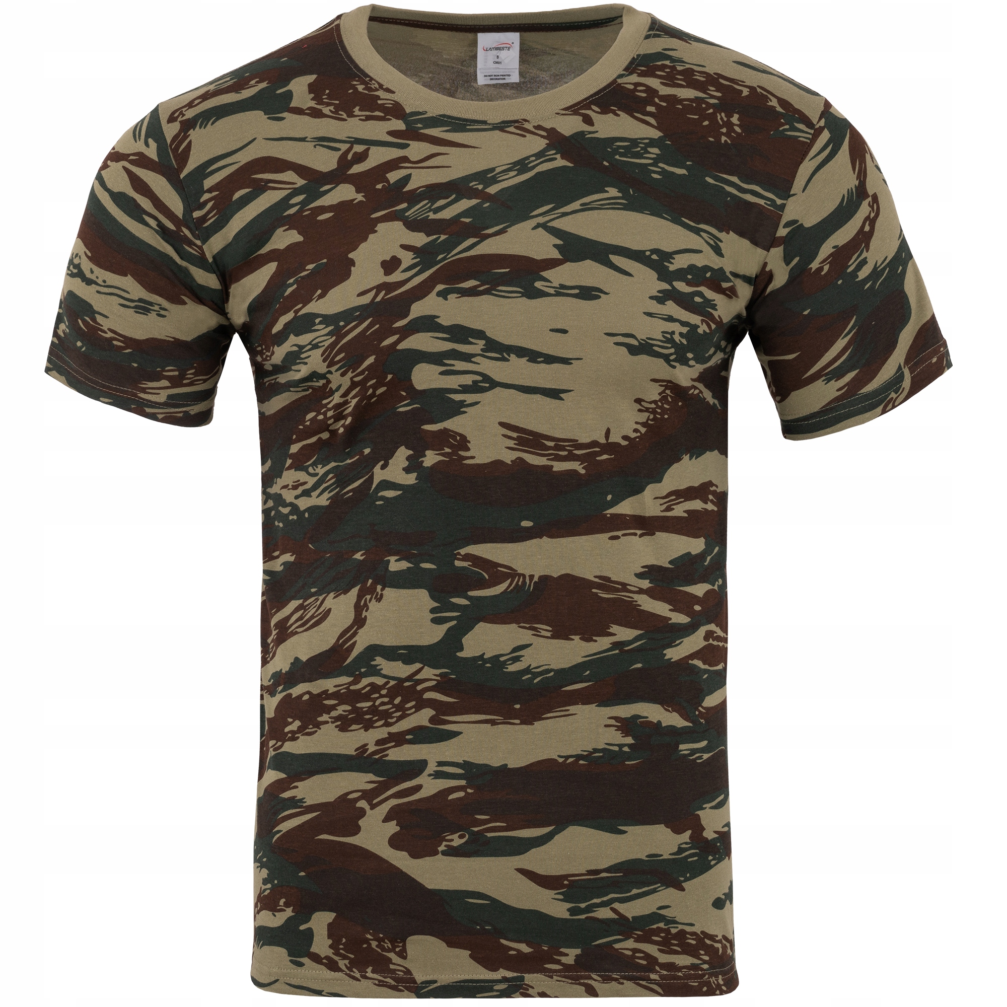 KOSZULKA MĘSKA T-SHIRT BAWEŁNA MORO KAMUFLAŻ XS