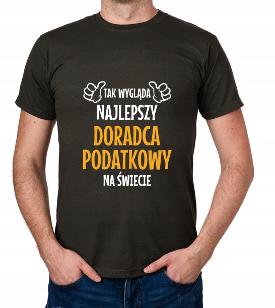 

koszulka Najlepszy Doradca Podatkowy prezent