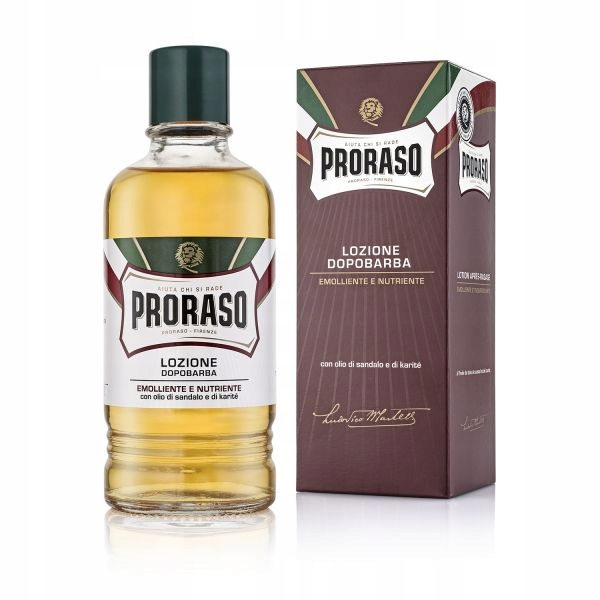 Proraso voda po holení Červená linie 400 ml