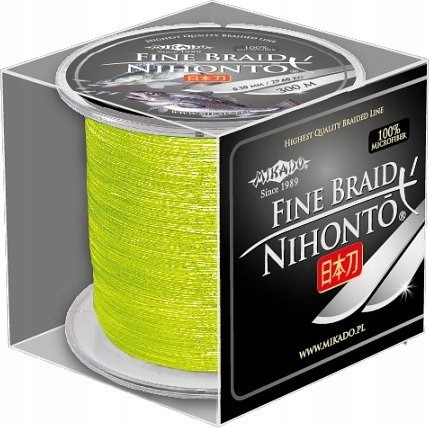 

Plecionka Mikado Nihonto Fine 0,12mm/300m Żółta
