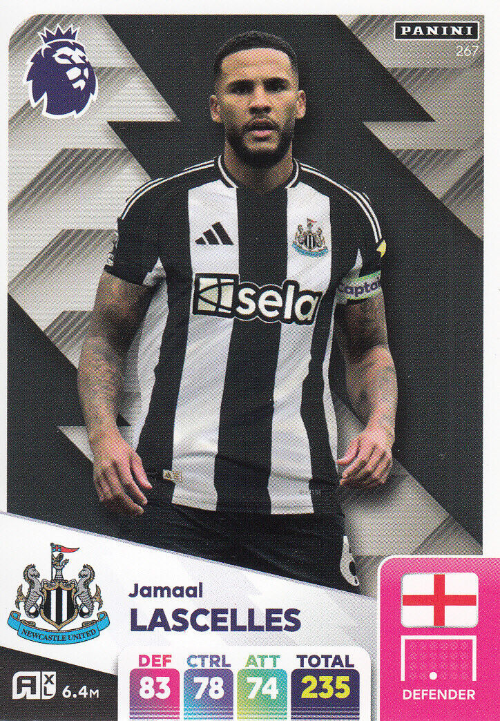 Premier League 2025 Base Card Jamaal Lascelles 267