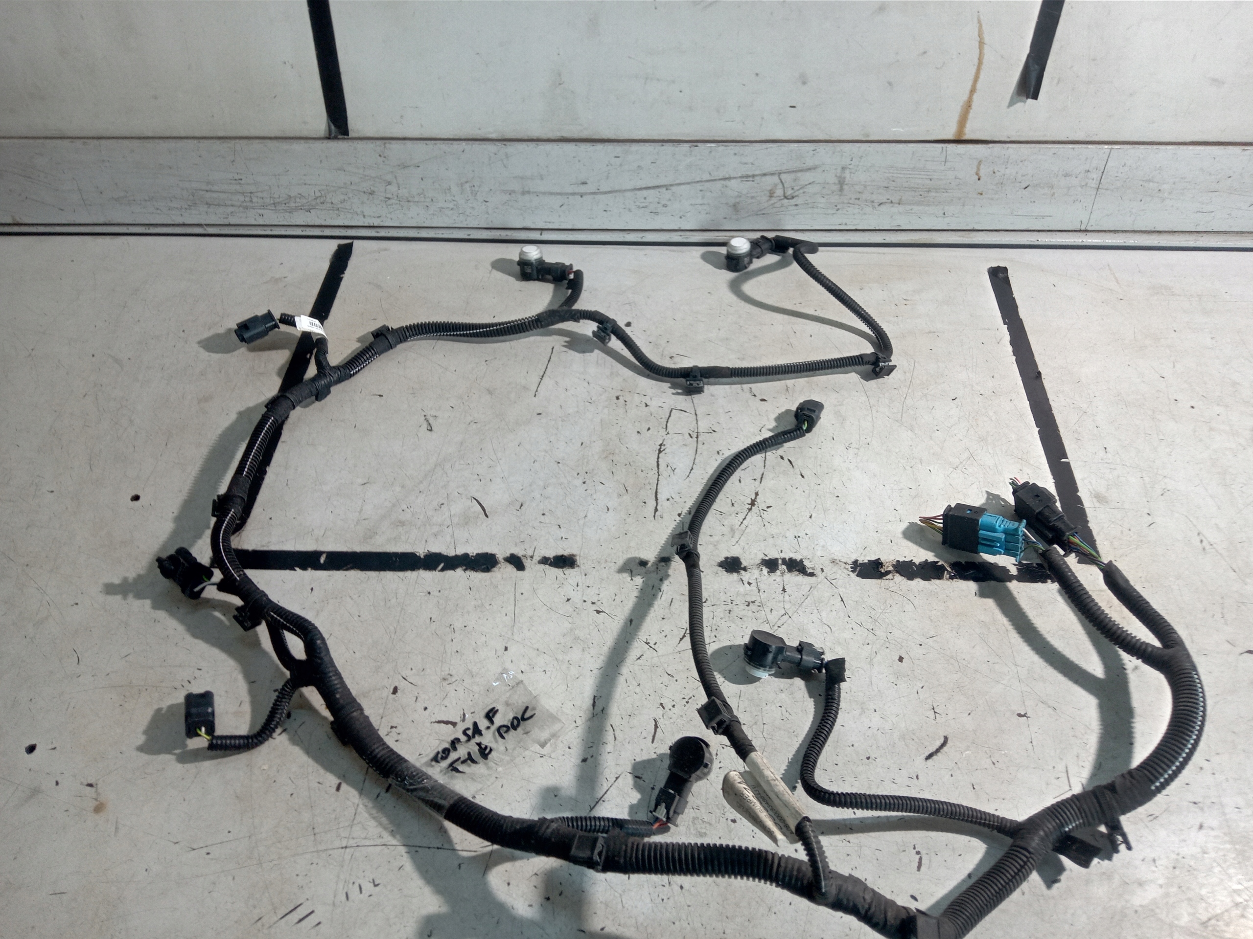 9835937480 - OPEL CORSA F ЖГУТ ПРОВОДОВ PDC ДАТЧИКИ ЗАДНИЙ