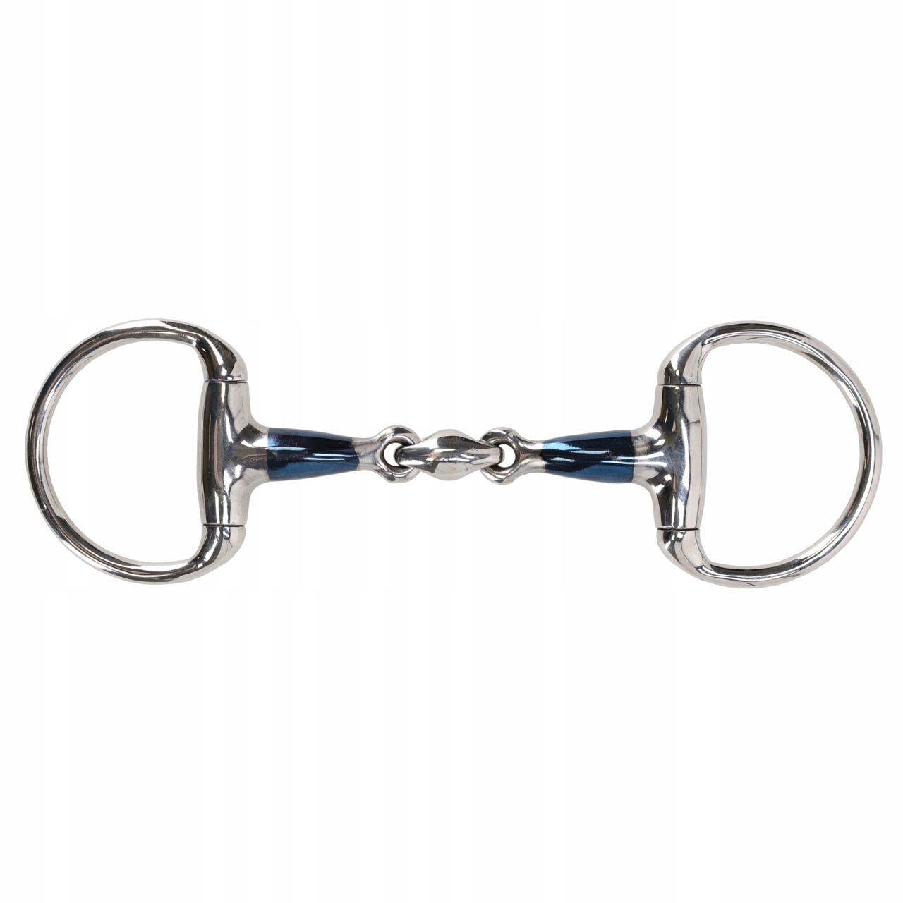 Qhp Wędzidło Eggbutt podwójnie łamane Sweet iron anatomical 12,5cm