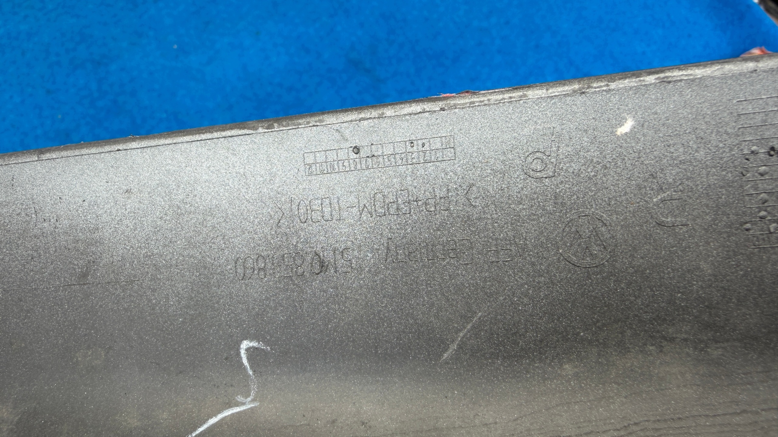 VW GOLF plus 5M right cap threshold moulding threshold right 5M0853860 Z12AF