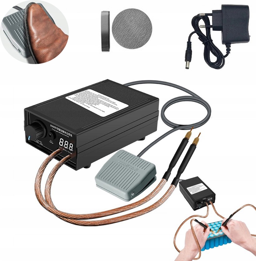 Inteligentní Bodová Svařovací Stroj S Nožním Pedálem 1200A 9600MA 8000W