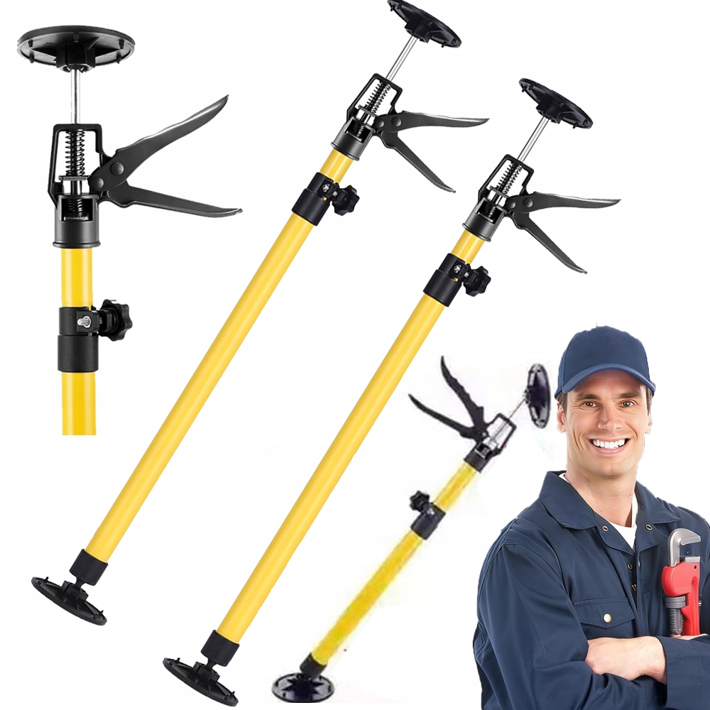 2 Teleskopická Stropní Podpěra 115-290 cm Gk Rozpěrka pro montáž dveří