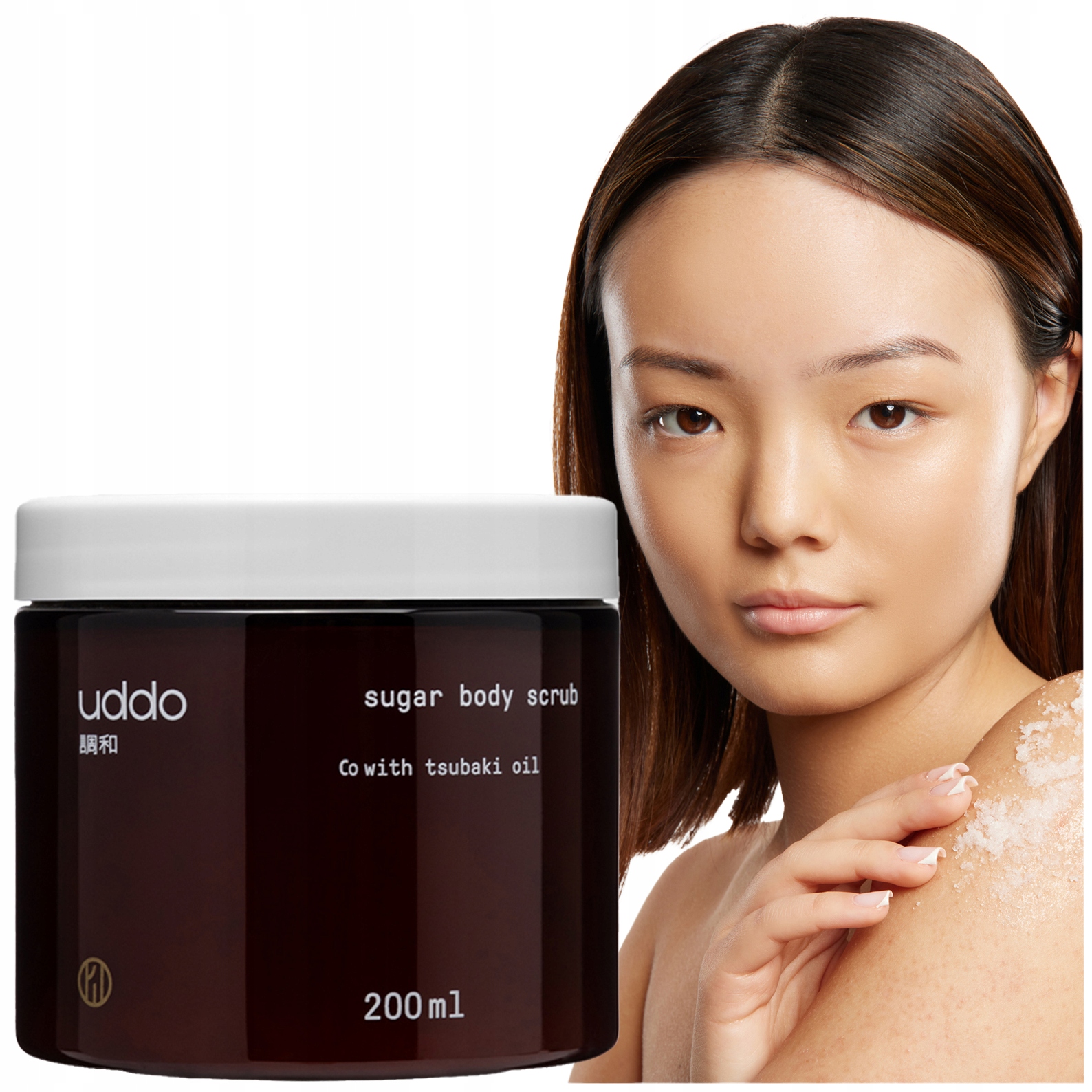 Złuszczający peeling cukrowy do ciała Scrubb Uddo 200ml olej z awokado shea