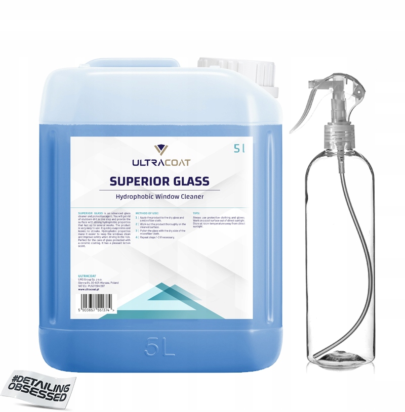 Ultracoat Superior Glass 5L plyn do szyb