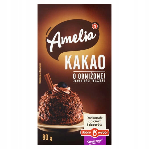 Levně Amelia Kakao přírodní (se sníženým obsahem tuku)