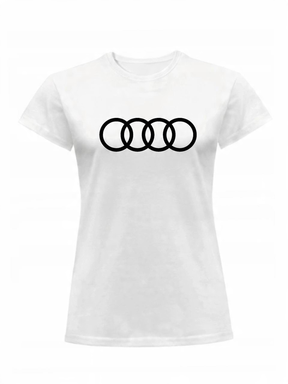 

Koszulka Damska T-shirt Audi Bawełniana Biała M