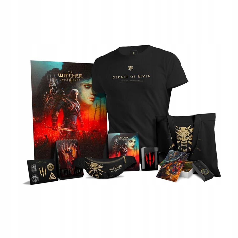 Sada Monster Slayer The Witcher Zaklínač 3 Wild Hunt Anniversary