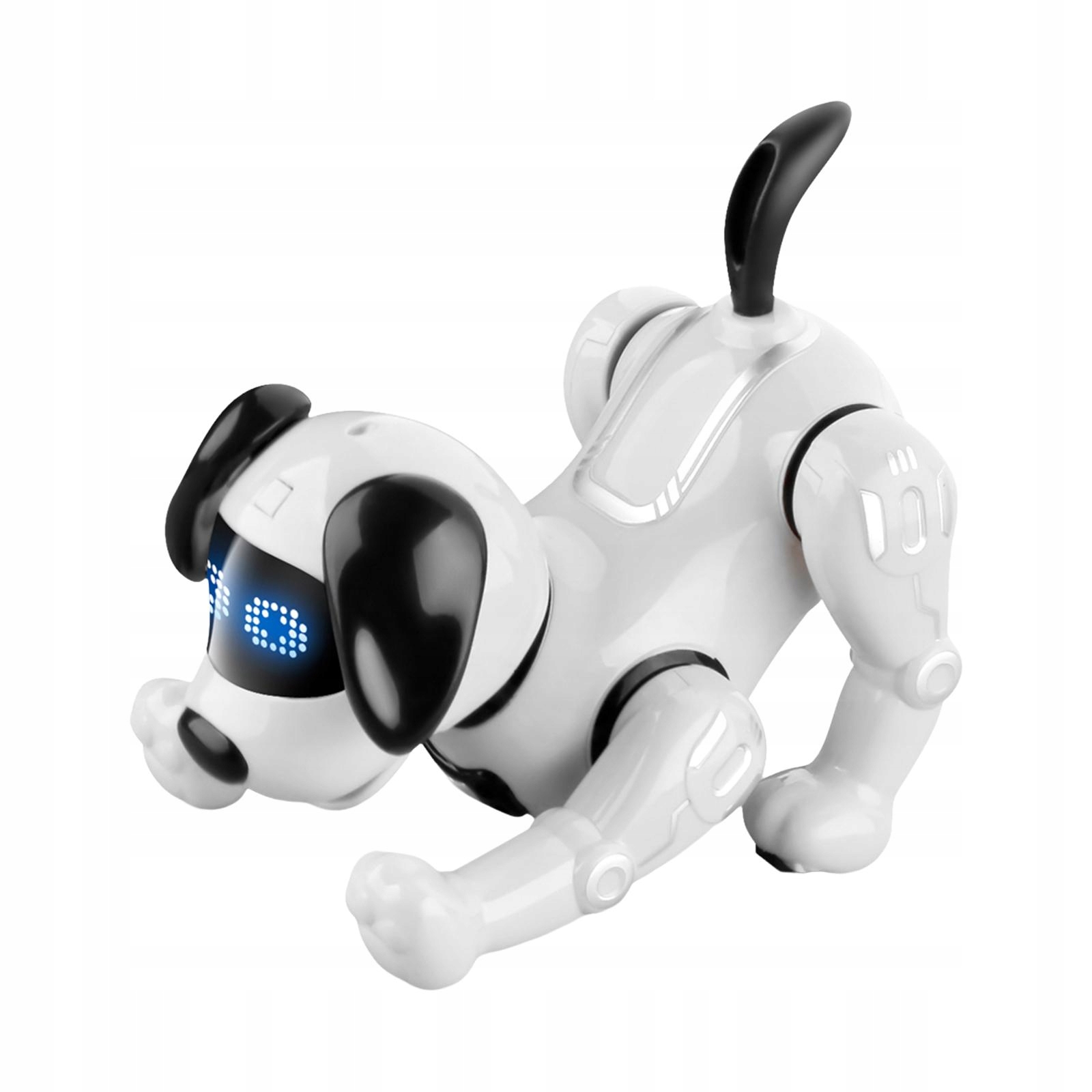 Remote Control Robot Dog Toy Smart Interactive Robotic Pet, Voice White Wiek dziecka 0 +