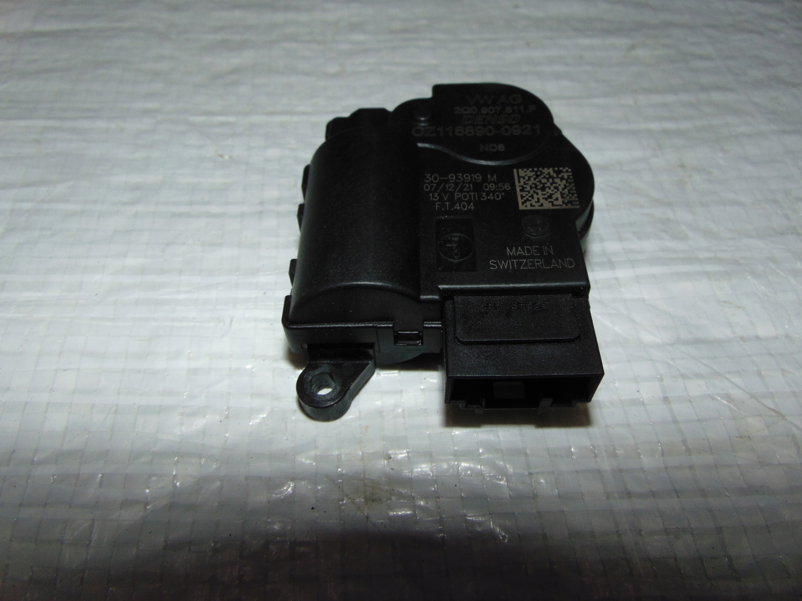 VW PASSAT B8 двигун обігрівача 2q0907511f