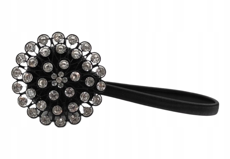 

Czarna Klamra Spinka Firan Zasłon Magnes Klasyczna