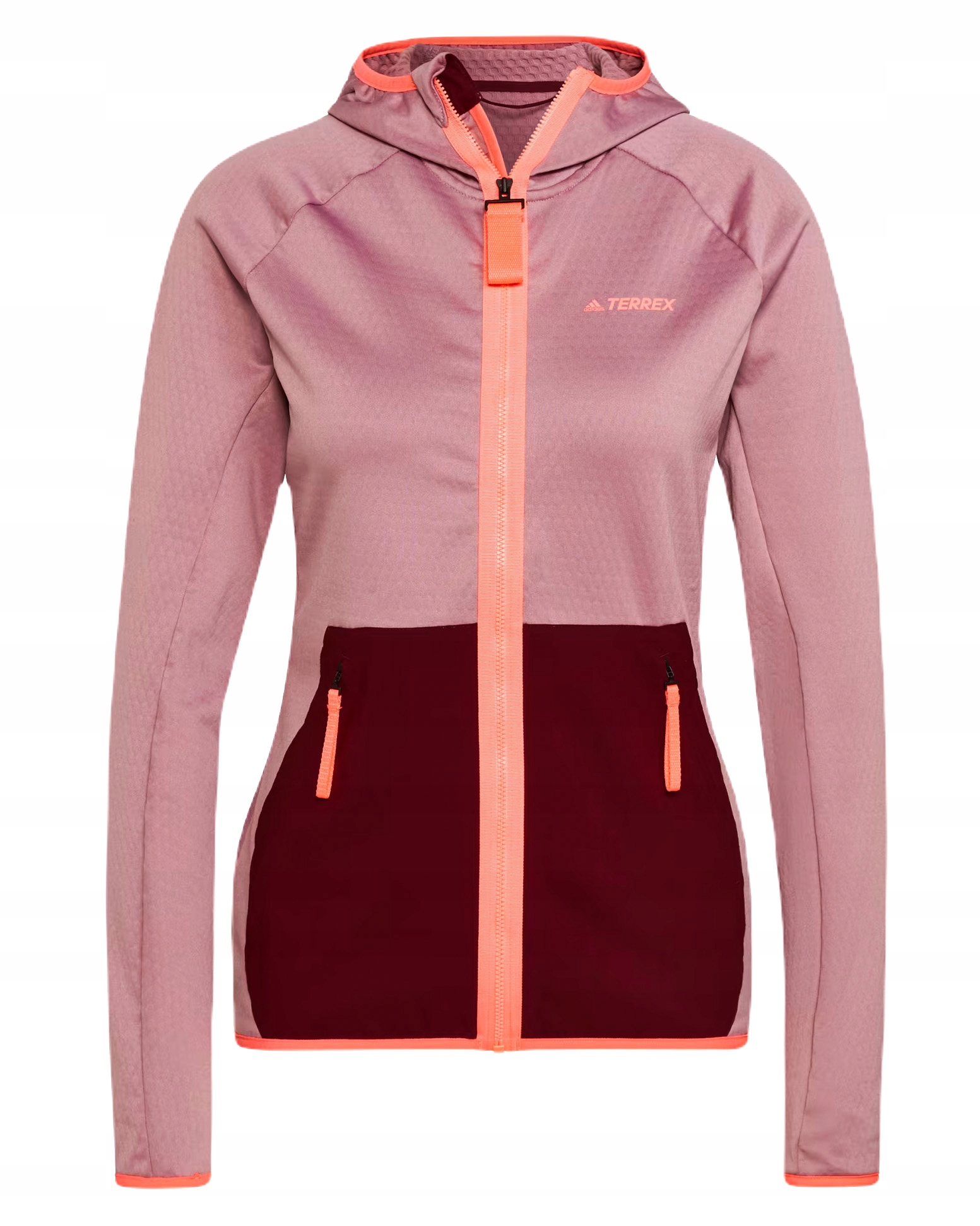 Bluza damska Adidas Terrex Tech Flooce Light Hooded Hiking Jacket H51466