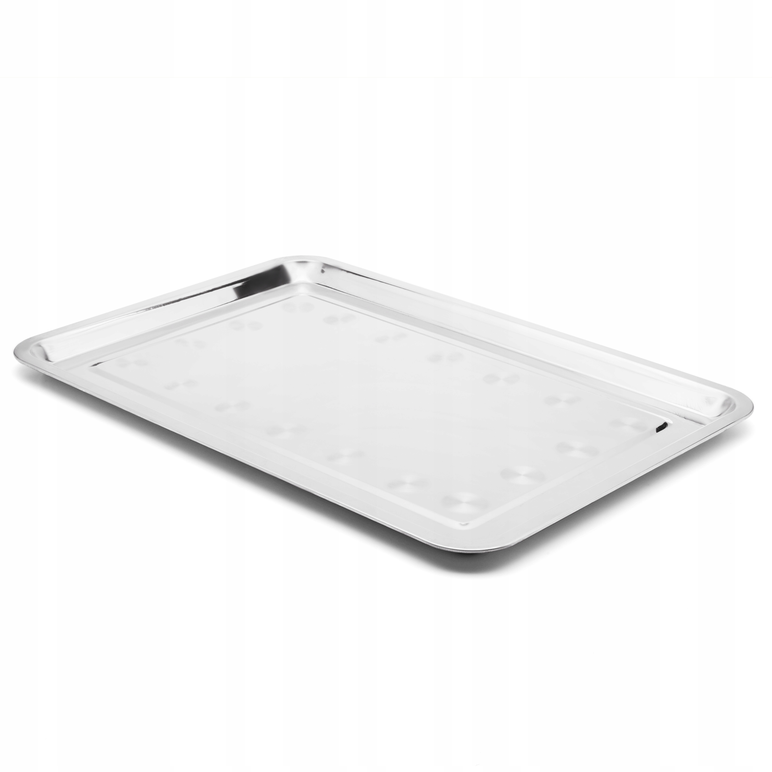 

Taca metalowa nierdzewna 60 x 40 cm prostokątna