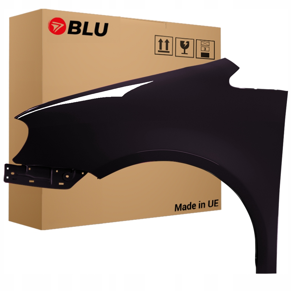 Blu Blatník Vw Touran 1T1 LC9X levý černý 03-06 přední DeepBlack