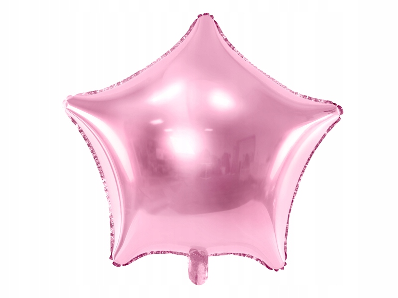 

Balon foliowy Gwiazdka Różowa jasna 48cm