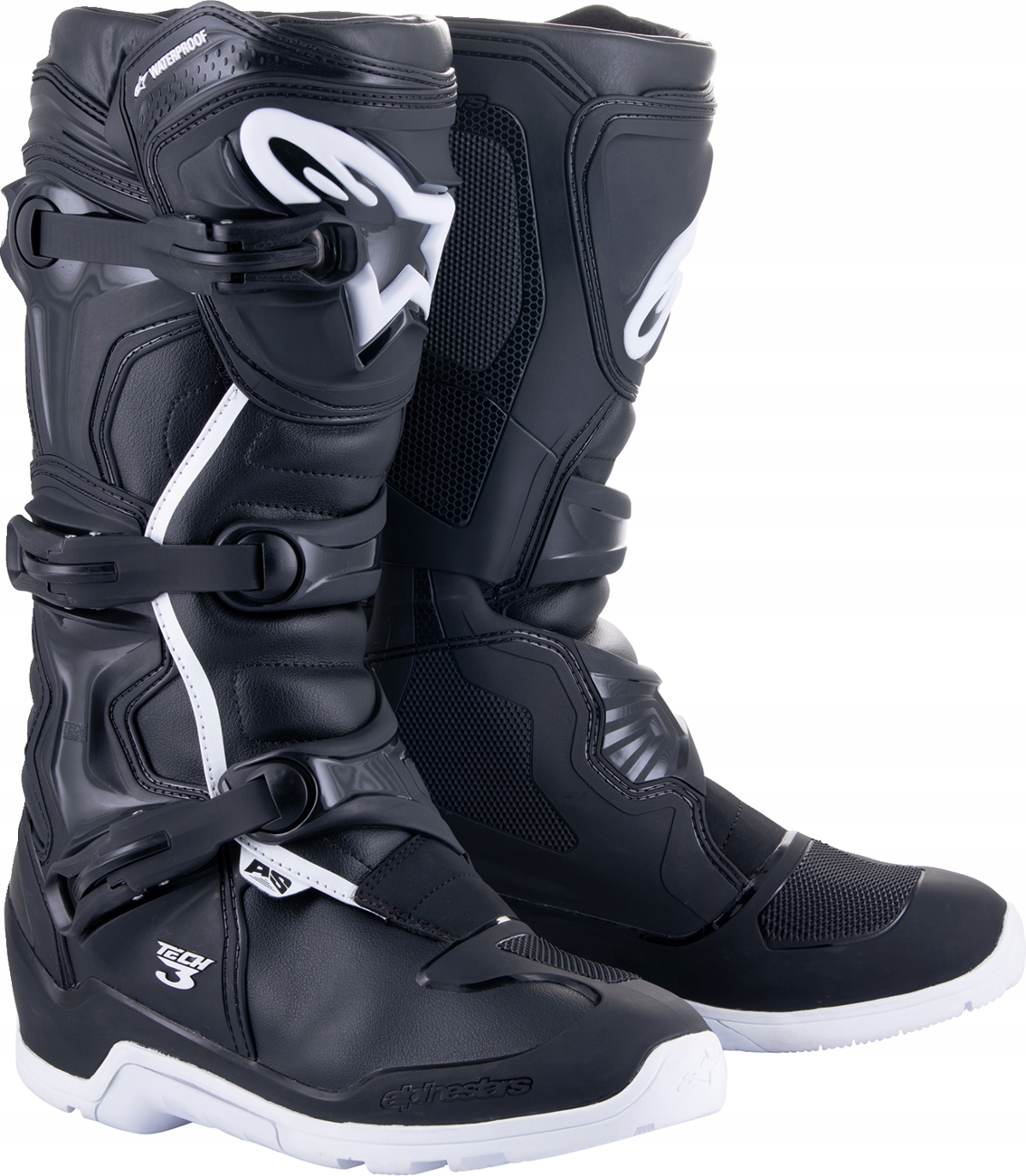 Topánky cross Alpinestars T3 End Wp Čierna/Biela 42