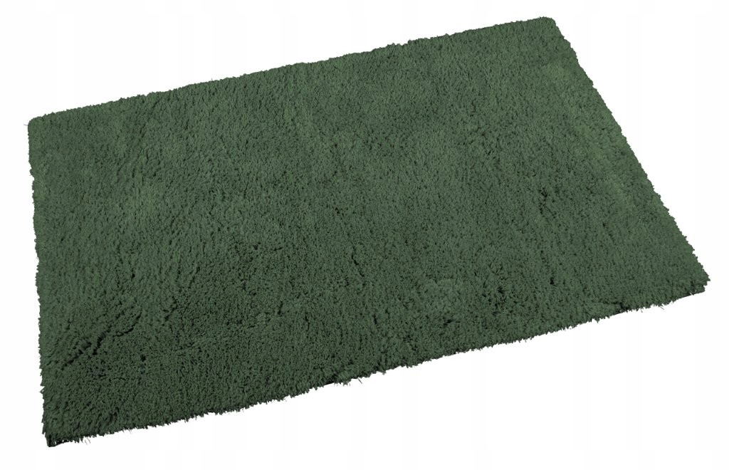 Koupelnová předložka Shaggy Luxus, zelená, 70x120