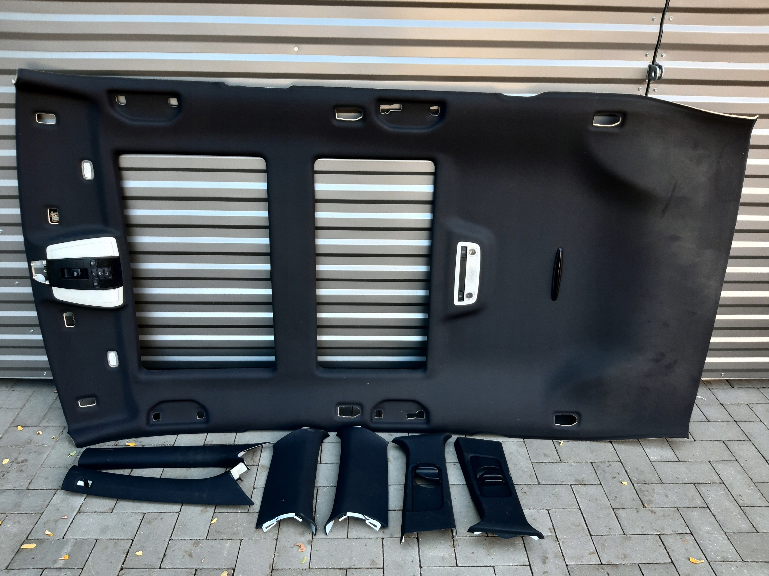 MERCEDES GLK X204 стеля панорама чорний