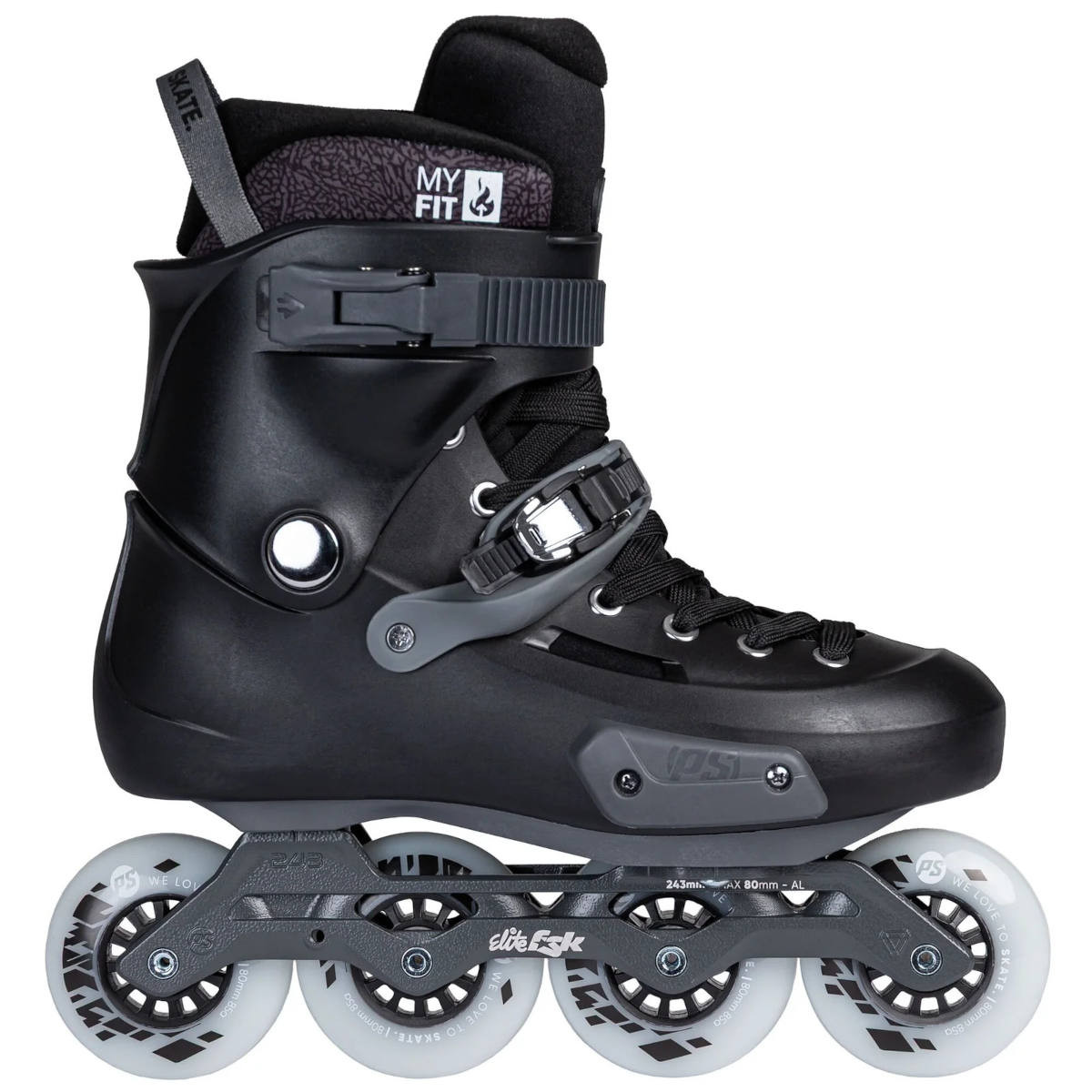 Rolki Powerslide Zoom Pro 80 Black 44-45