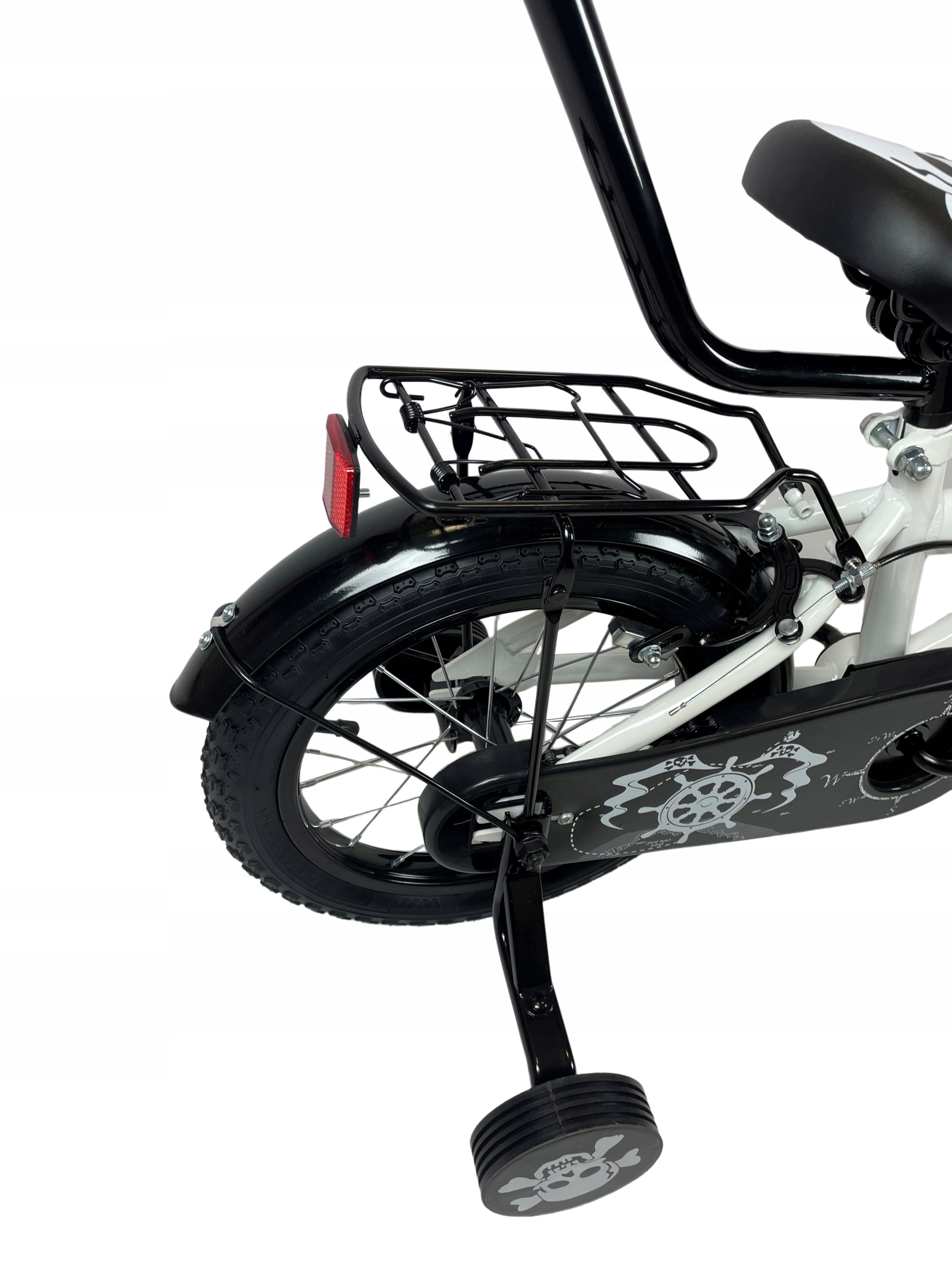 ДИТЯЧИЙ ВЕЛОСИПЕД ДЛЯ ХЛОПЧИКА BMX 14 ДЮЙМІВ ПІРАТСЬКИЙ КОШИК КЕРІВНИЦТВО