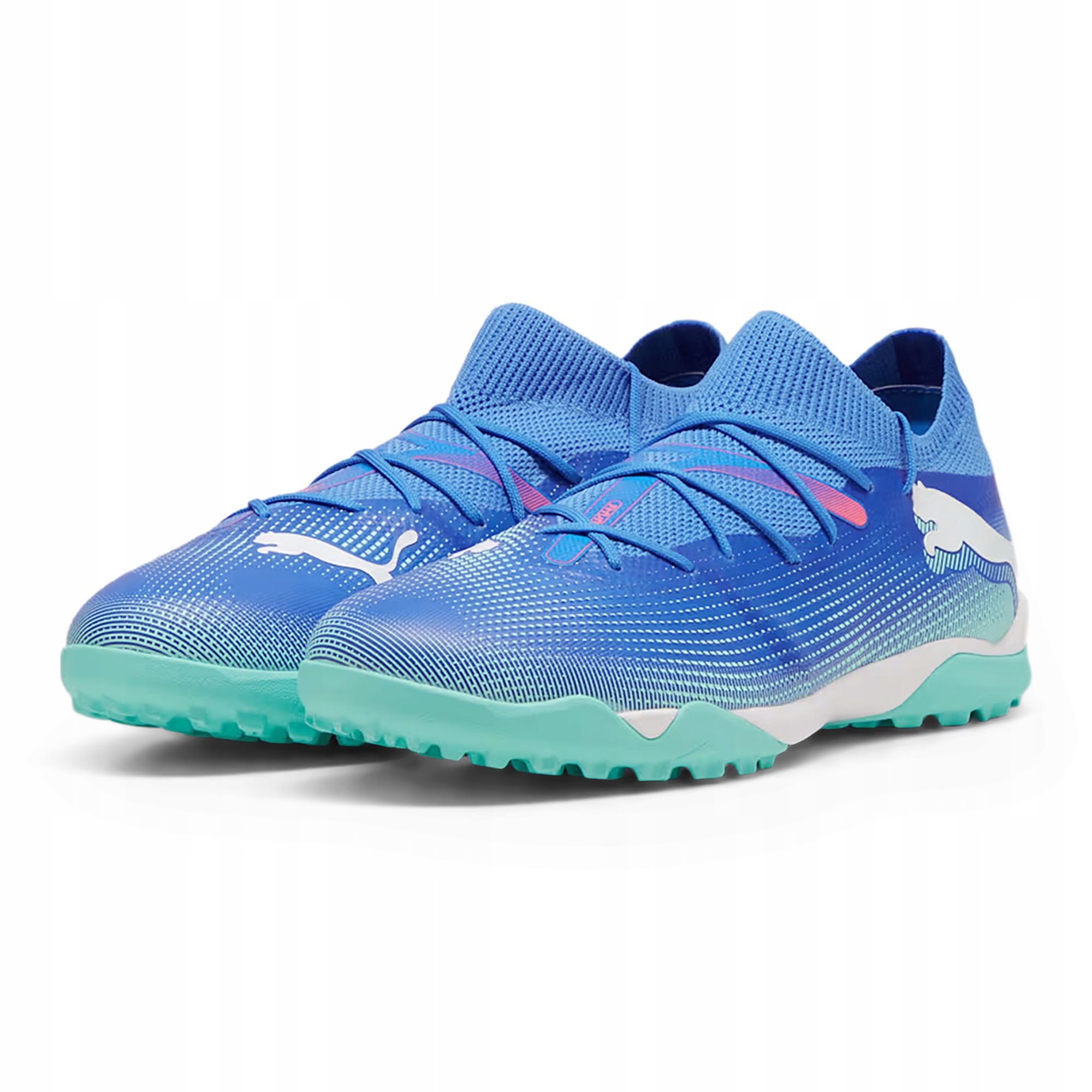 Buty piłkarskie Puma Future 7 Match Tt bluemazing/white/peppermint 46 Eu