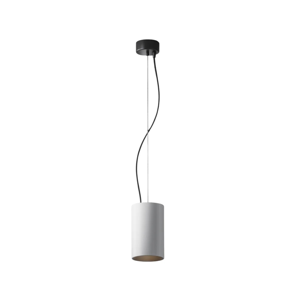 Maytoni Závěsná lampa Efir Led 25W Ø9.5 cm Černá/Bílá Hliníková