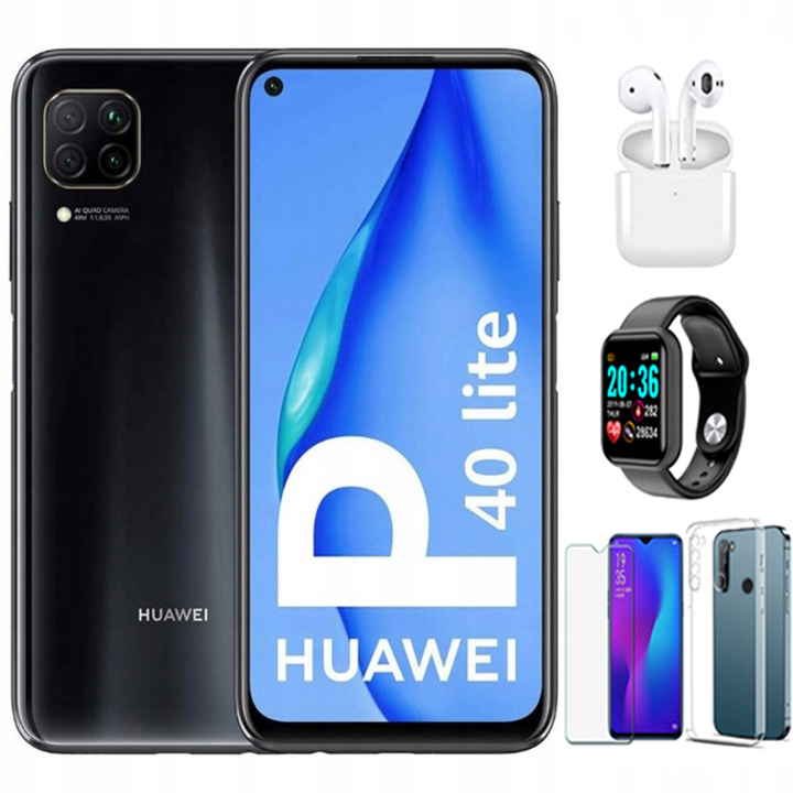 Смартфон Huawei P40 Lite 6 ГБ / 128 ГБ 4G (LTE) черный