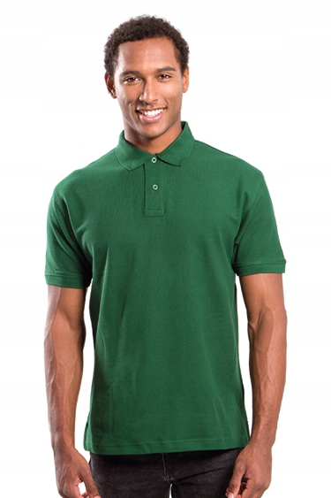 

Koszulka Męska Polo Jakość Premium Bottle Green M