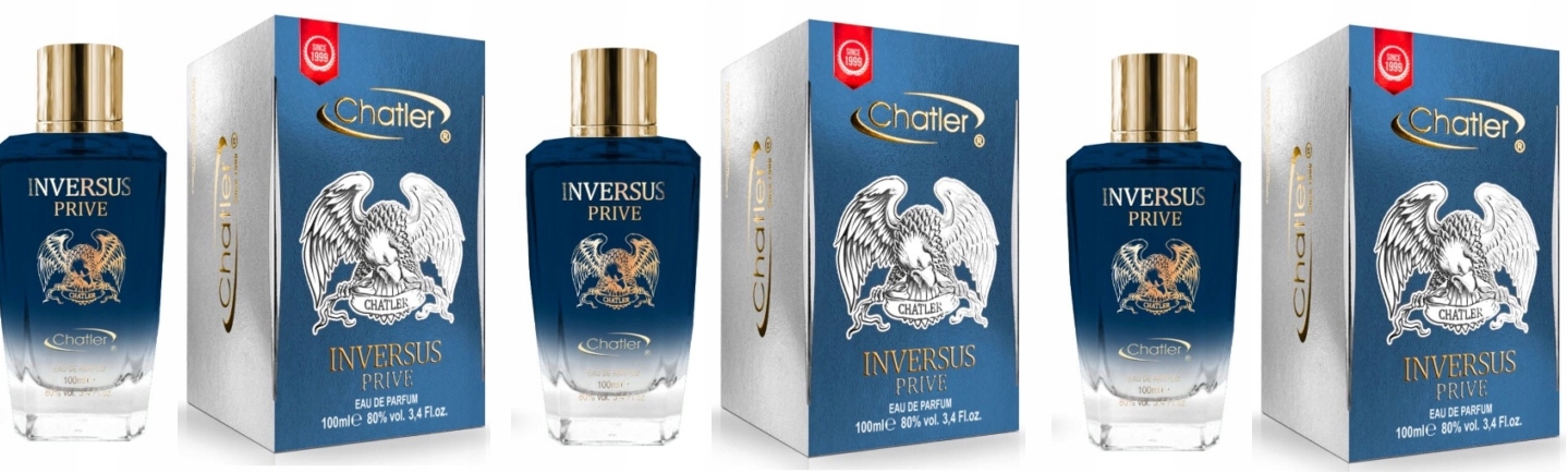 Chatler Inversus Prive 3x100 ml parfémovaná voda pro muže