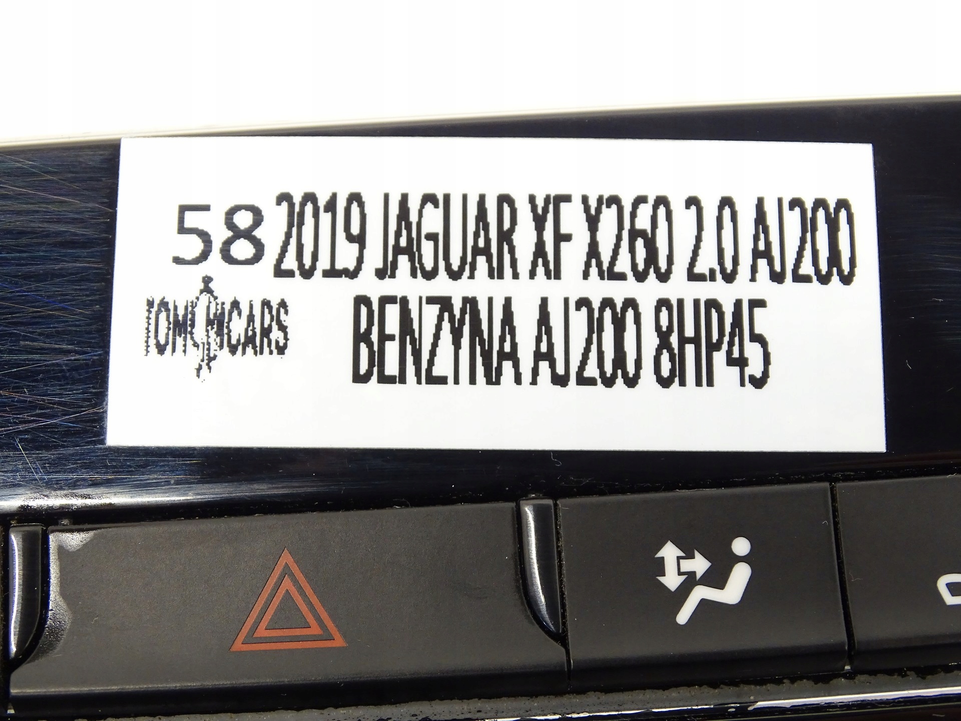 PANEL klími klimatizaci JAGUAR XF II X260