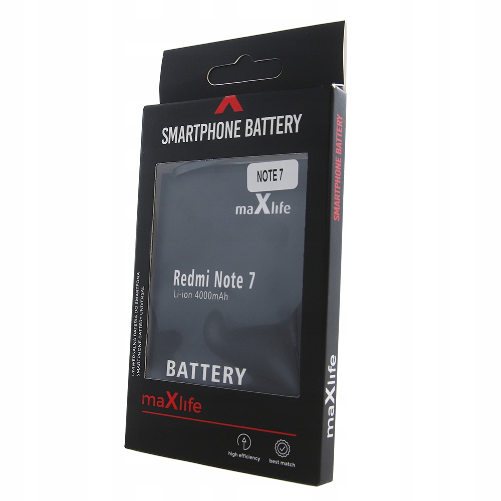 

Bateria Maxlife do Xiaomi Redmi Note 7 BN4A 4000mA