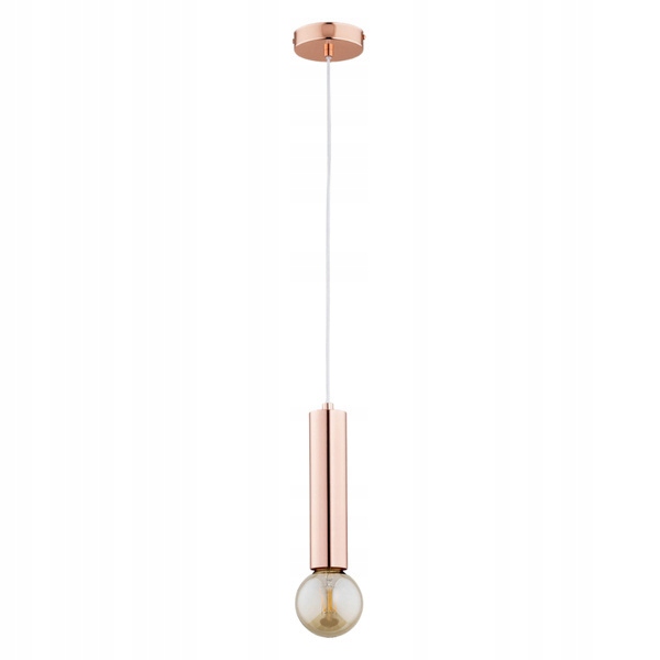 Měděná lampa Jazz, jako kroužkový mikrofon, svítící knoflík do kuchyně