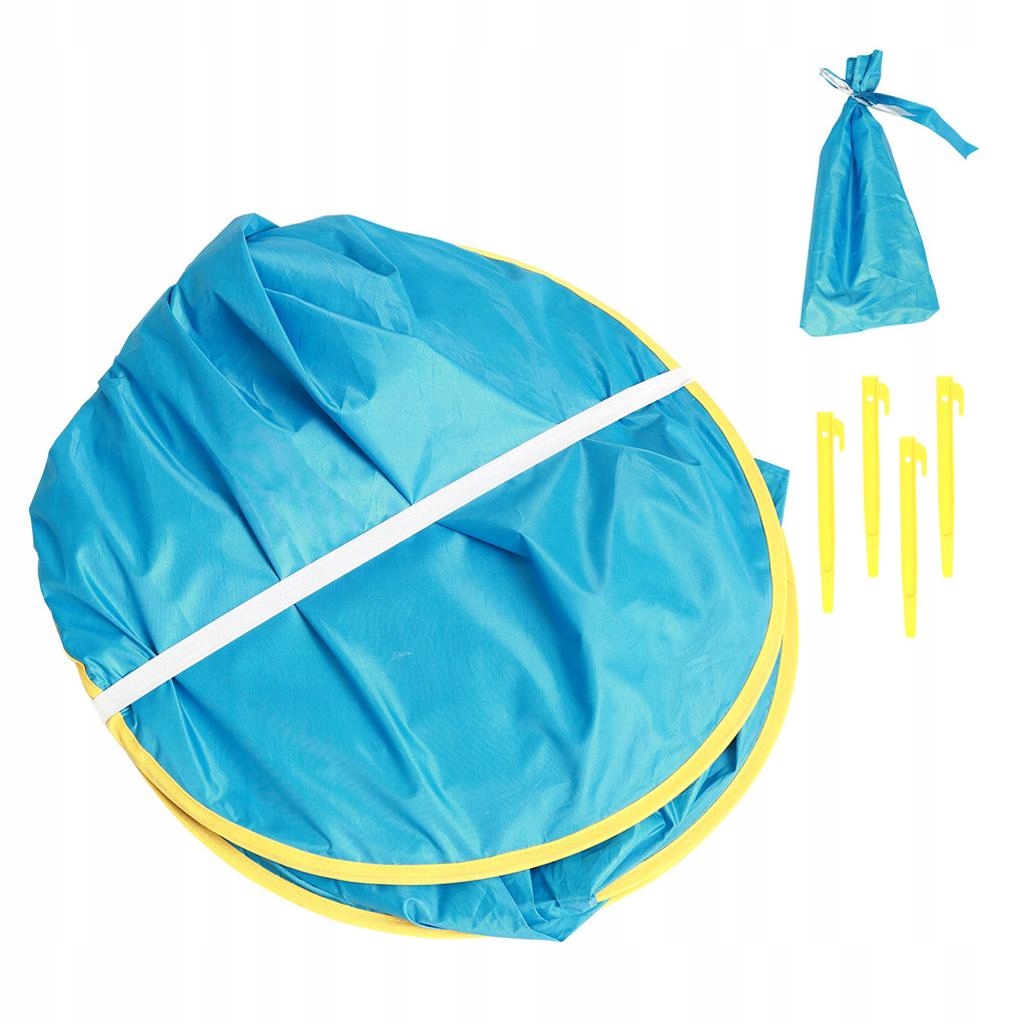 Namiot plażowy dla dziecka | Automatyczne | Słońce Kolor dominujący odcienie niebieskiego