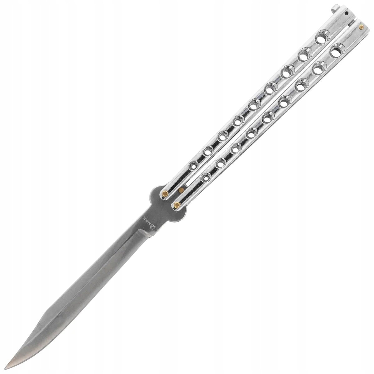 Nóż składany motylek Martinez Albainox Big Balisong Chrom (02052-C)