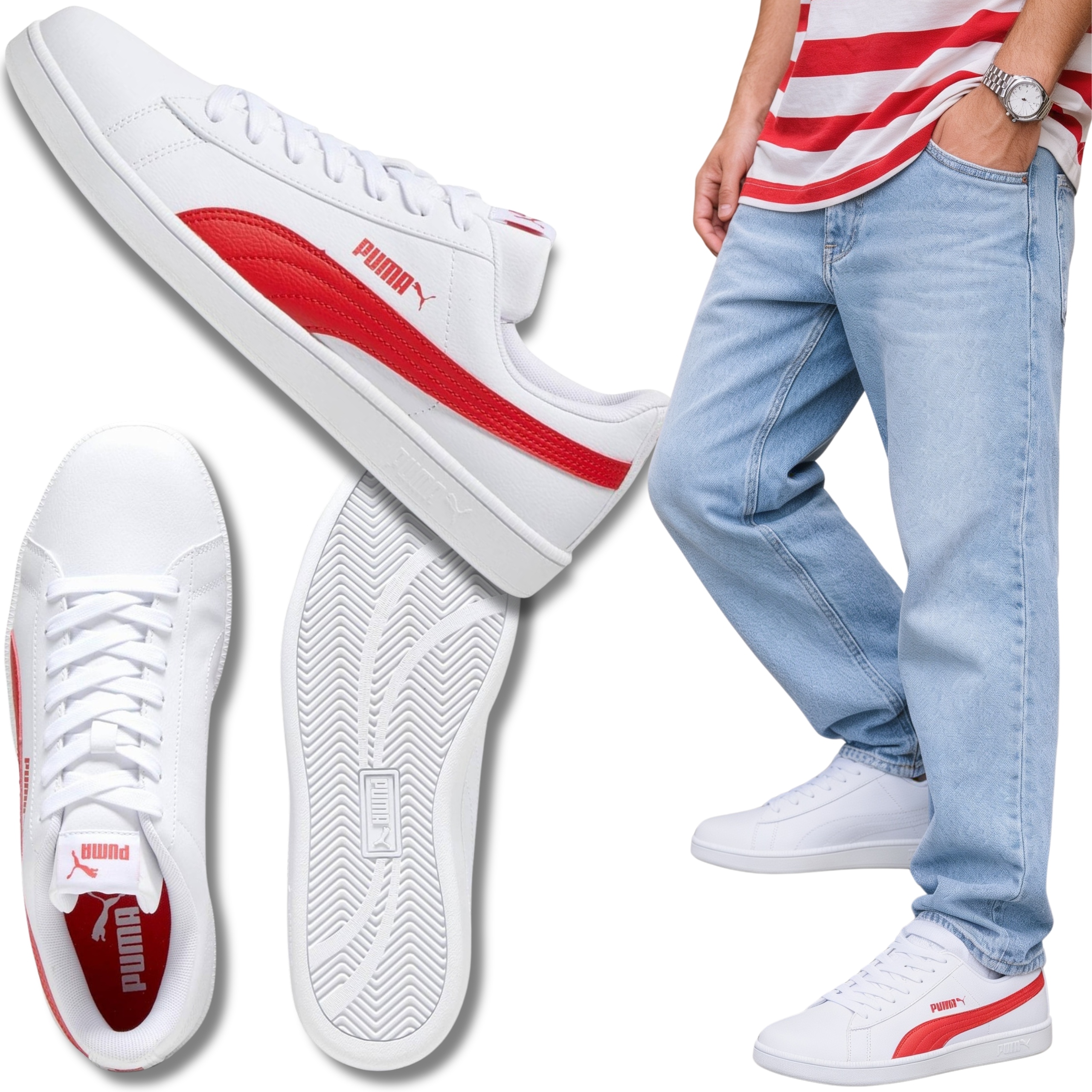 Pánské Sportovní Lehké Tenisky Puma Klasické Casual 45