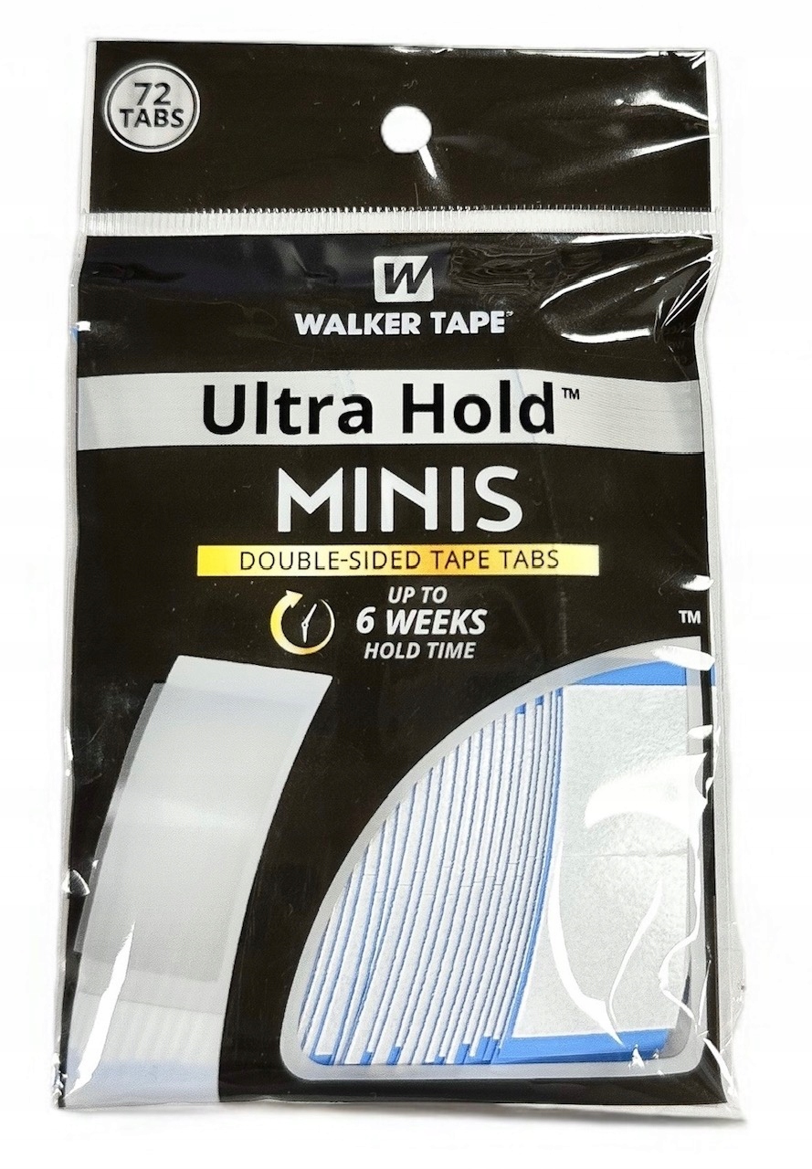 Oryginalne Taśmy plasterki Do Peruk Tupetów Ultra Hold Mini walker tape