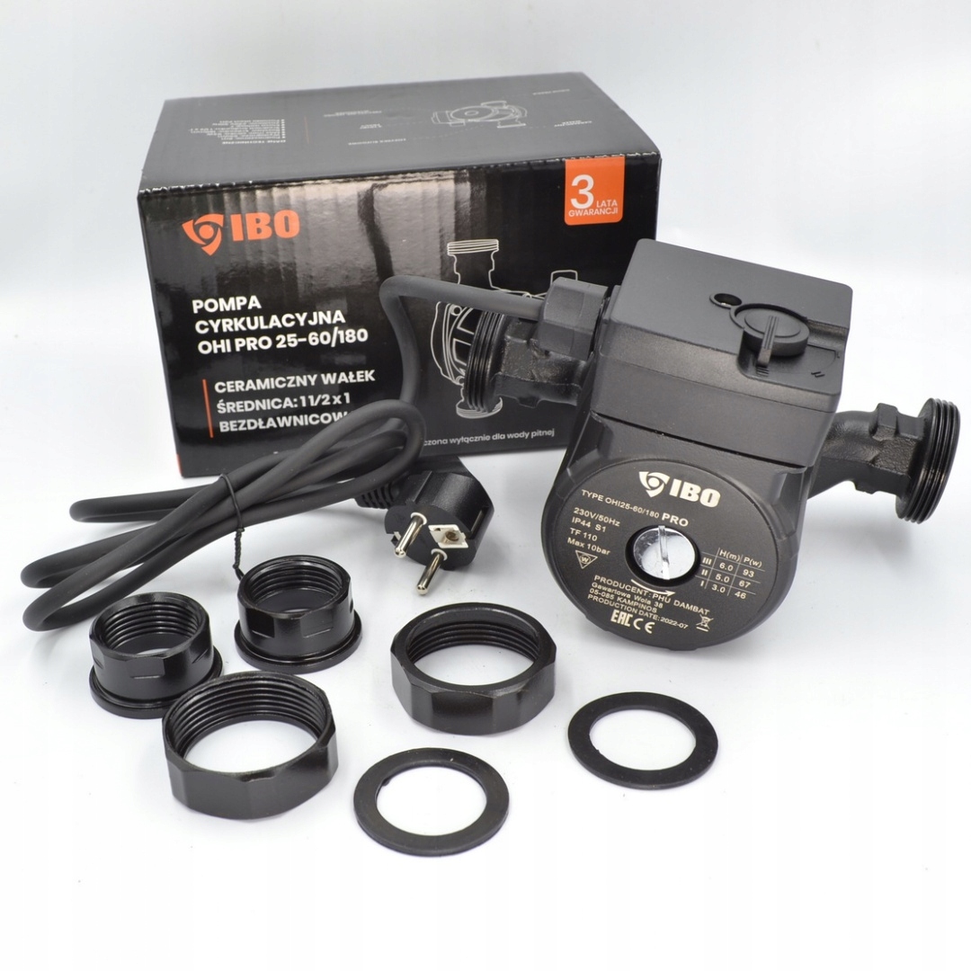 Oběhové Čerpadlo Ibo Ohi Pro 25-60/180 Cirkulační