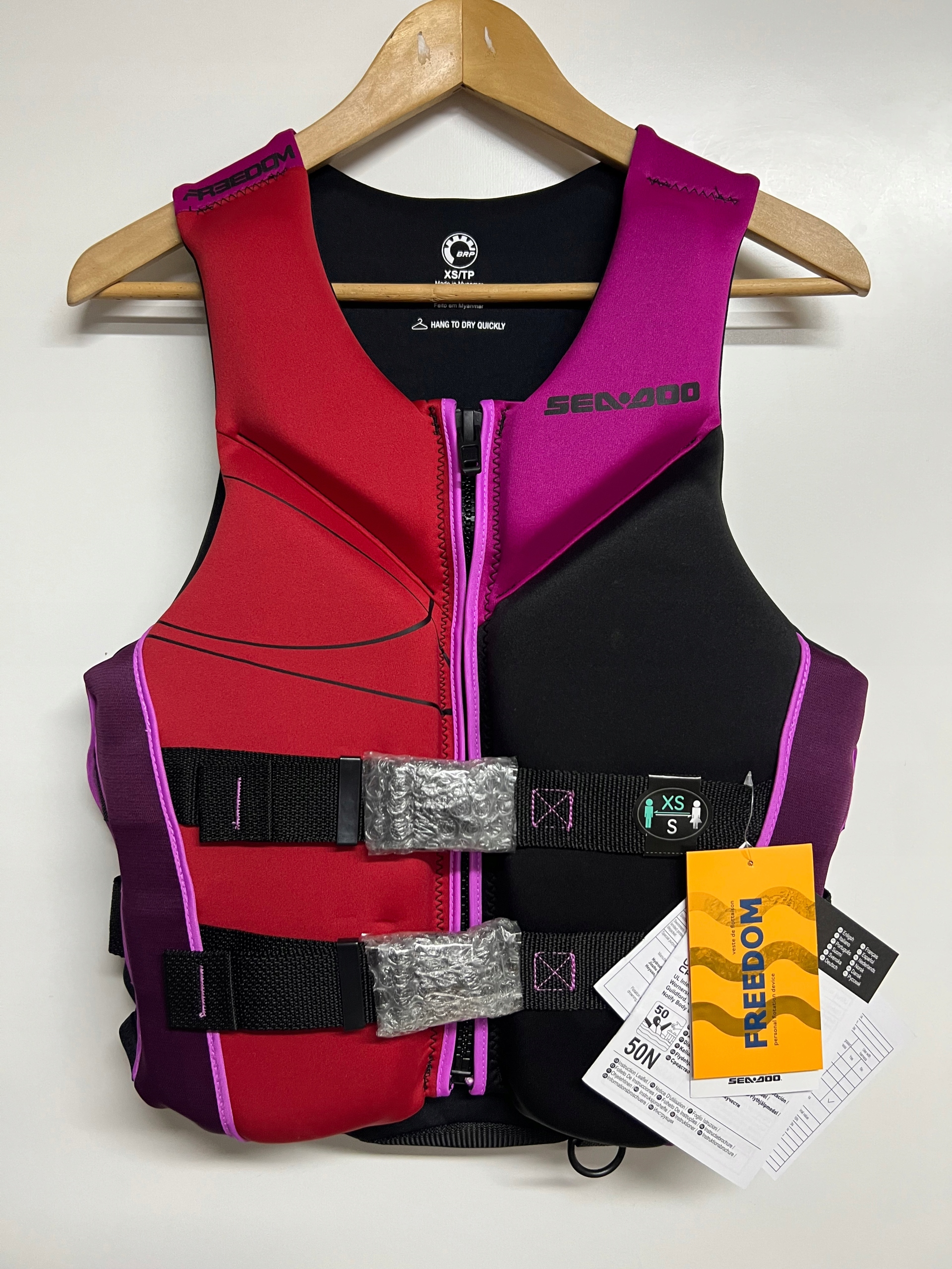 Kapok neopren kamizelka Sea-Doo Freedom Red XL damski