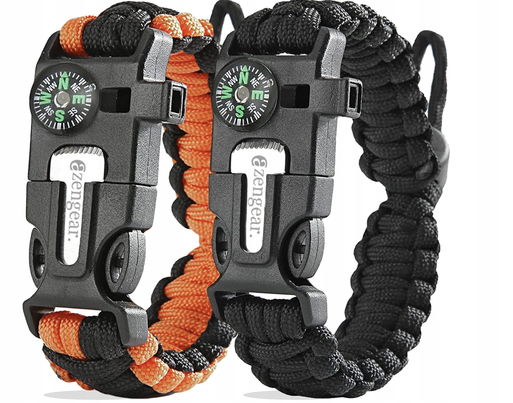 Náramek Paracord 5 v 1 pro přežití – outdoorová nouzová sada
