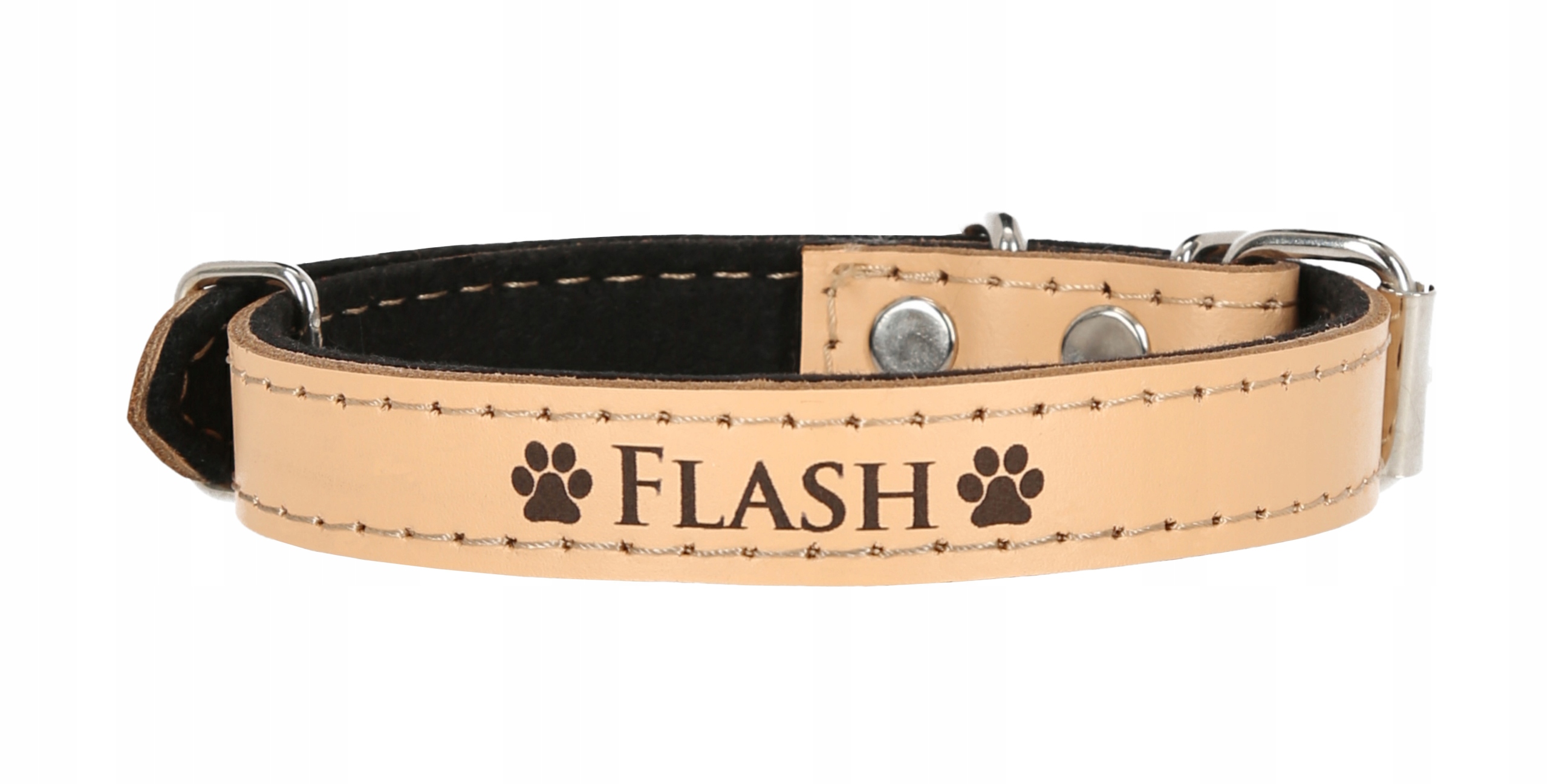 

Obroża Skórzana Grawer roz. 25-35cm