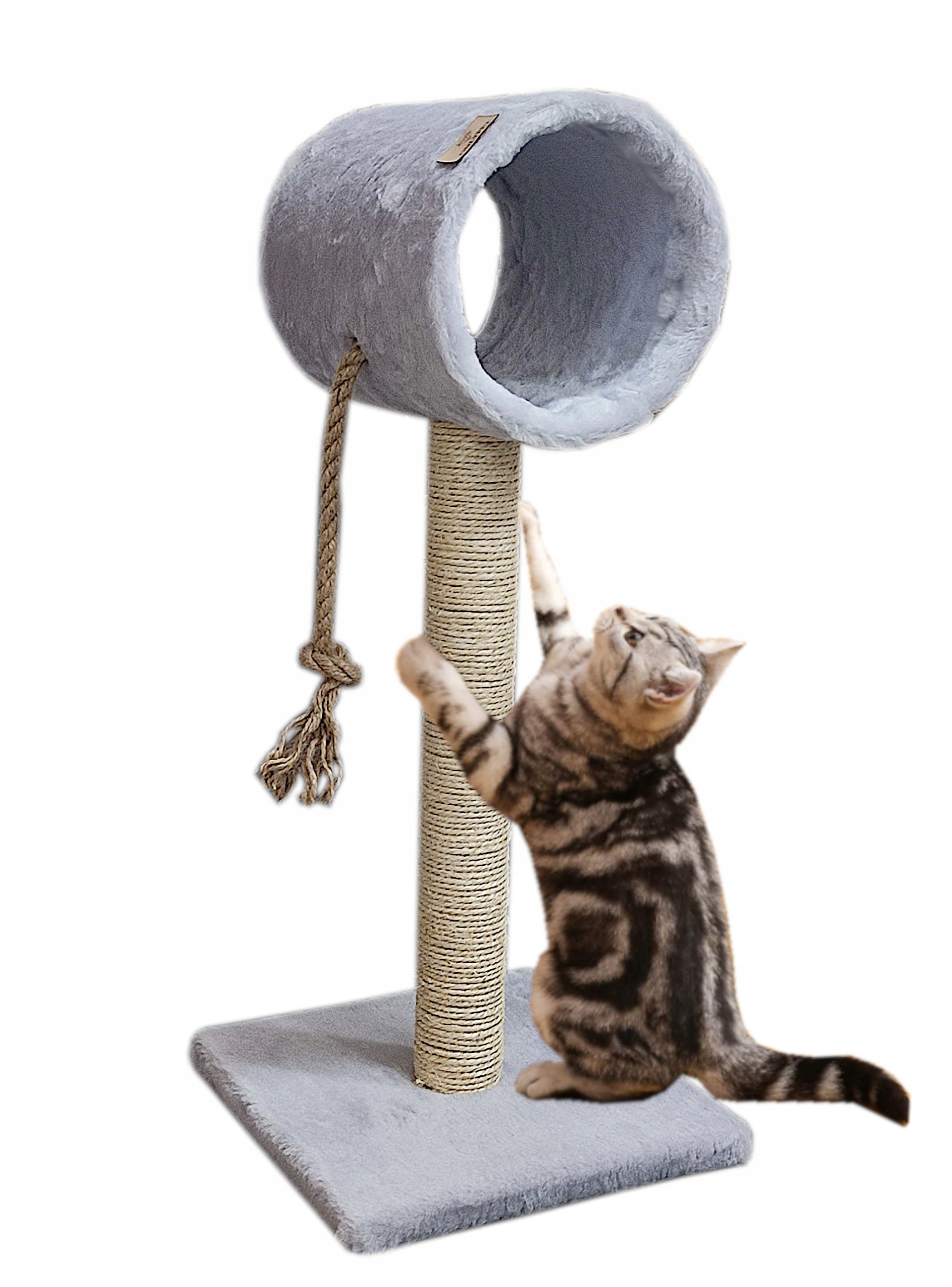 

Drapak dla kota Legowisko Zabawka Sizal tuba 72cm