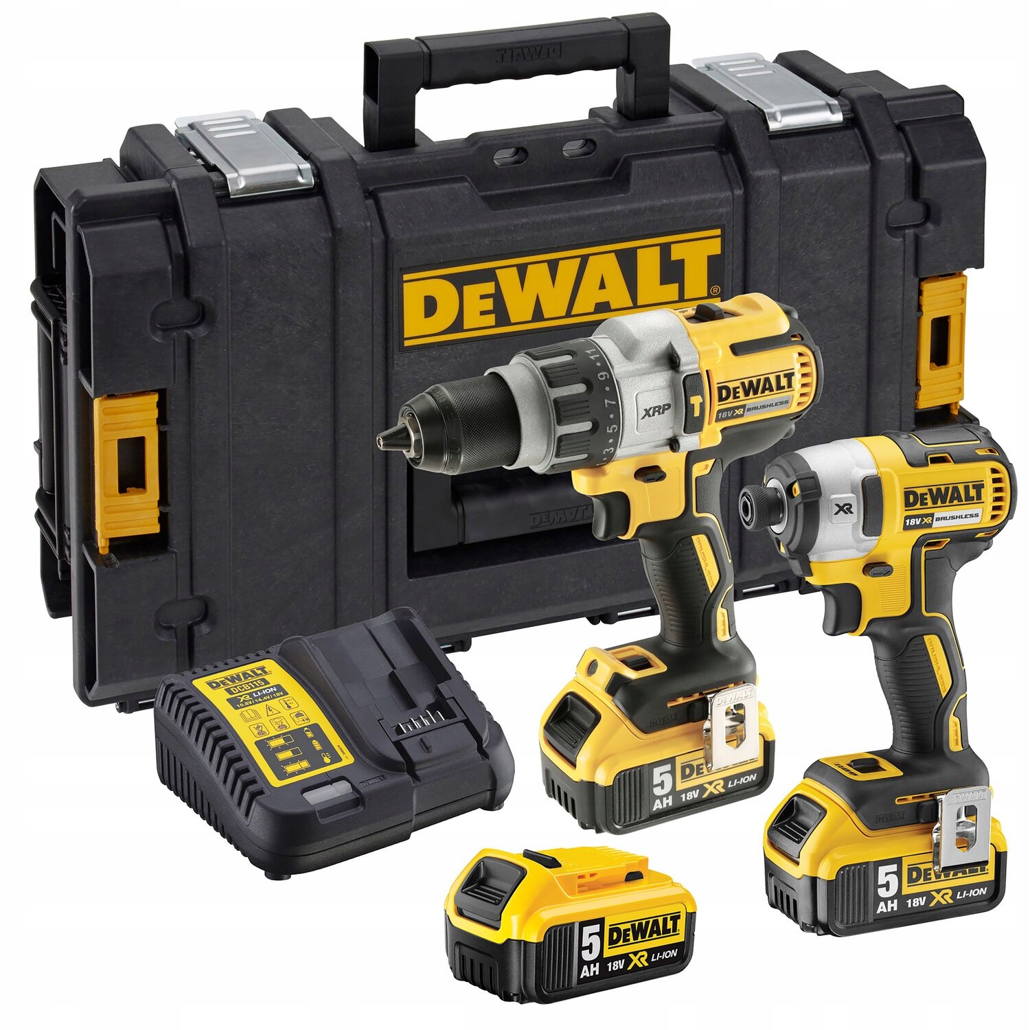 DEWALT WKRĘTARKA DCD996 ZAKRĘTARKA DCF887 DCK276P3